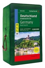 Deutschland, Straßenkarten-Set 1:200.000, 2023/2024... | Buch | Zustand sehr gut