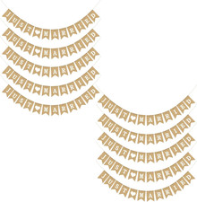 10 Pcs JGA Deko Bride to Be Girlande Hochzeit Accessoires