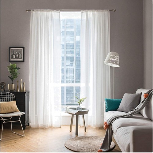 Voile vorhang 2er set - 2er,