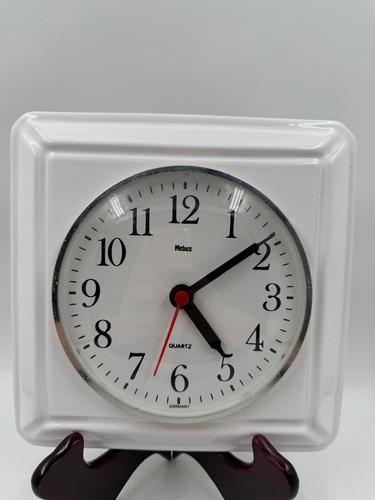 Mebus wanduhr keramik weiß - mebus,