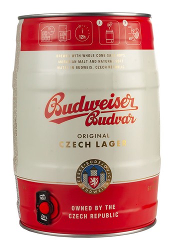 Budweiser budvar vol 5 - budweiser, 5%