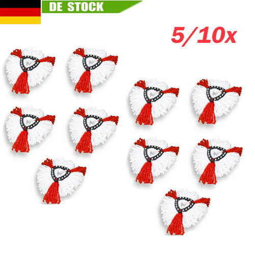 10x ersatz für vileda - für, turbo