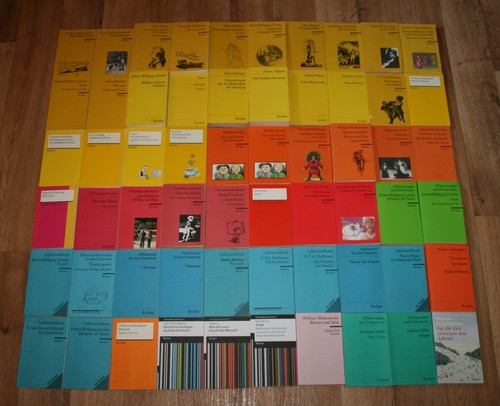 Reclam hefte bücher - reclam, hefte,