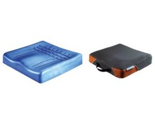 SYSTAM P361C Viscoflex-Kissen Rollstuhlkissen viskoelastisch mit Bezug 45x46x8cm