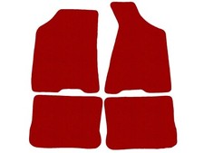 Rot Fußmatten, Autoteppiche