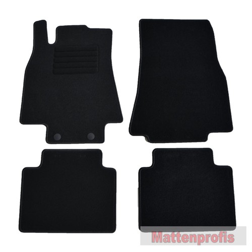 Velours fußmatten 4teilig - mp,