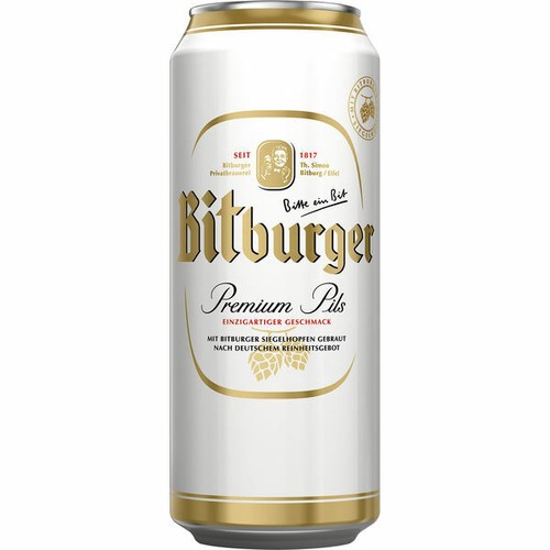 Bitburger pils vol - vol., 0,50