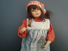 Götz Künstlerpuppe Susi Eimer  Antonia 1997 Serie Trollwald Limited Edit - Puppe