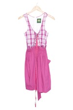 Hammerschmid Dirndl Trachtenkleid Damen Rosa Kariert Punkte Gr. 38/M