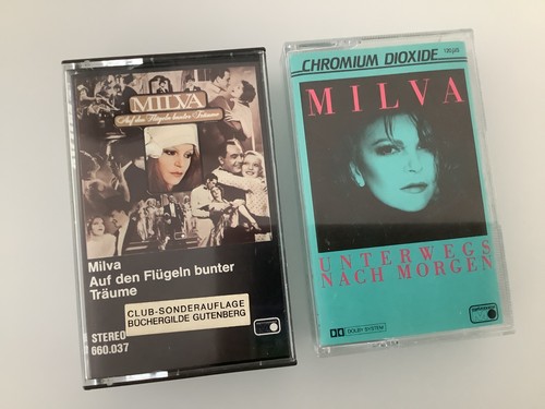 Milva musik kassetten - milva, mc