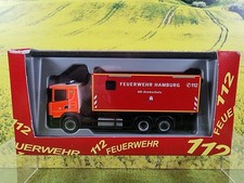 1:87 Herpa Scania CG 17 WLF AB-Atemschutz Feuerwehr Hamburg OVP / S12