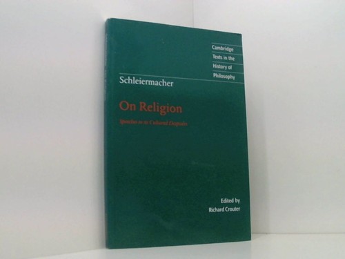 Schleiermacher religion - schleiermacher:,