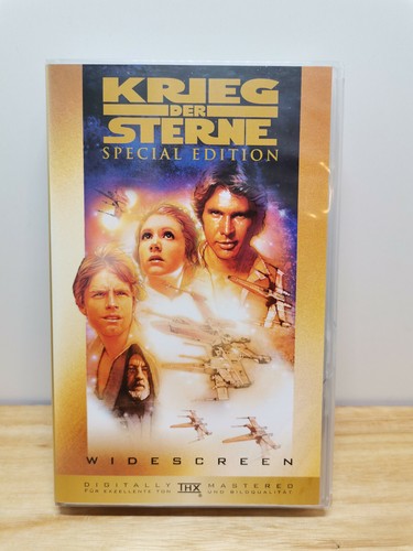 Vhs kassetten star wars - -,