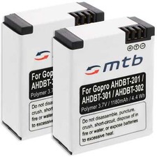2 Akkus für Gopro Hero3 &
