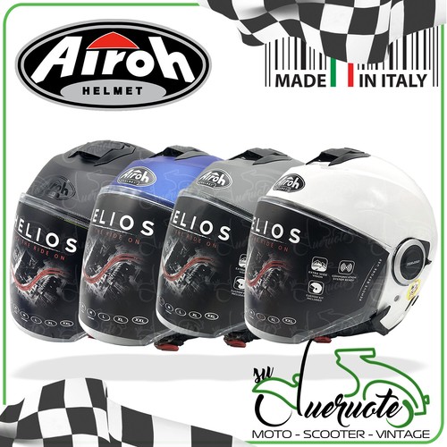 Helm jet airoh roller - jet,