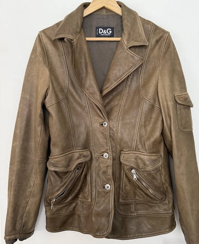 Dolce gabbana lederjacke - dolce,