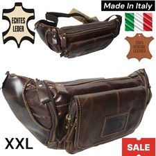 Echtes Leder Gürteltasche