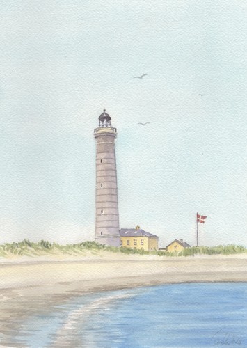 Original aquarell - original,