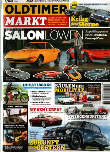 Zeitschrift oldtimer markt - oldtimer, mai