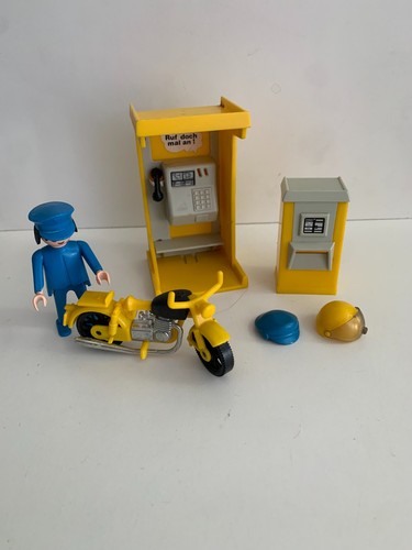 Playmobil post telefonzelle - post,