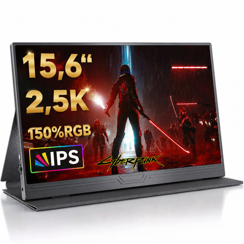 5k qhd portable - 15,6", 2,5k