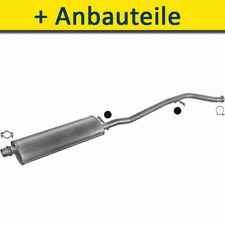 Mittelschalldämpfer mit