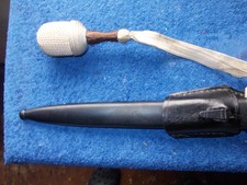 Wehrmacht   Dolchscheide mit  Lederkoppel & Portepee