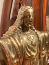 Jesus Christus Figur Metall