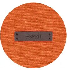 Vorhang ESPRIT rost terracotta Struktur Gardine Store 130 x 250 cm Baumwolle