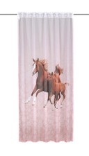 Kinderzimmer Gardine Pferd