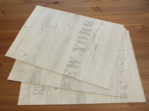 Platzset tischset holzdekor - *platzset,