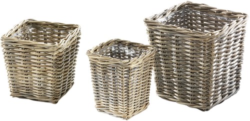 Pflanzkorb übertopf rattan - pflanzkorb,