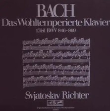 Richter,Svjatoslav - Das Wohltemperierte Klavier Vol.1 [2 CDs] ZUSTAND SEHR GUT