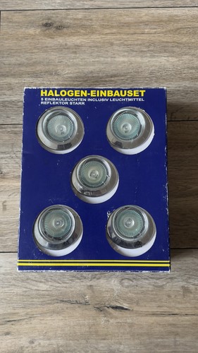Halogen einbauset 5 - einbauset, strahler