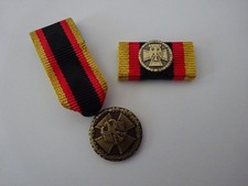 Set Bundeswehr Ehrenmedaille Bandspange + Miniatur SONDERAUKTION