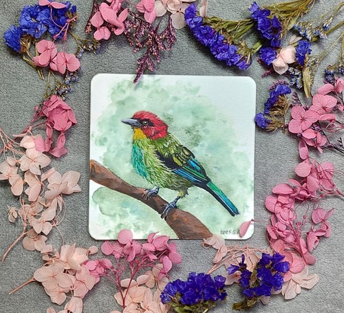 Mini vogel kunst aquarell - mini,