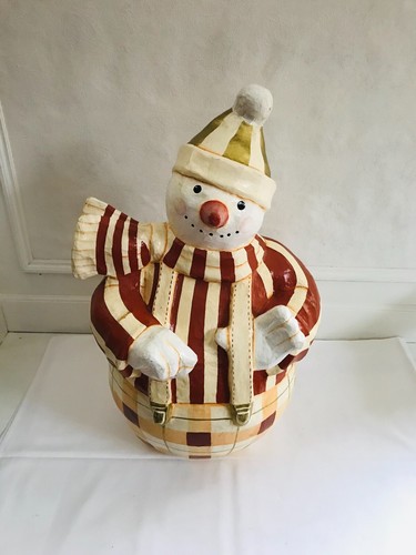 Dekofigur schneemann aus - dekofigur,