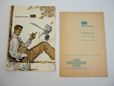 Prospekt Solo HL HK Motorhacke Zubehör Preisliste 1960/61
