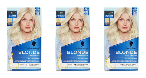 Schwarzkopf blonde ultra - 3x,