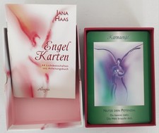 ENGELKARTEN  🧚‍♀️🧚‍♂️ -  44 Lichtbotschaften inkl.  Buch  /  guter Zustand 🧚‍