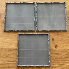 Warhammer Fantasy - 3 Movement Trays / Regimentsbases 4x4 - OOP