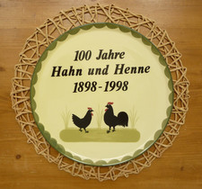 Zeller Keramik Hahn und Henne