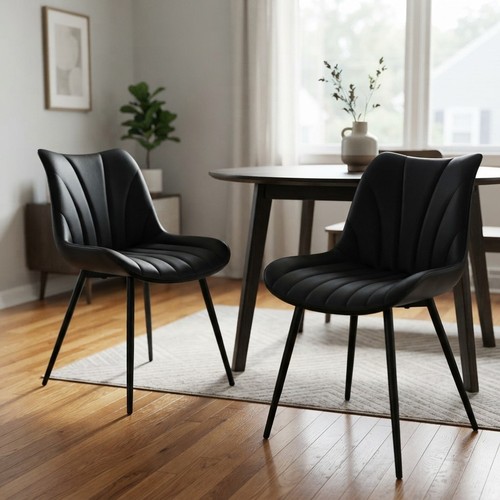 Schwarze moderne polster - schwarze,