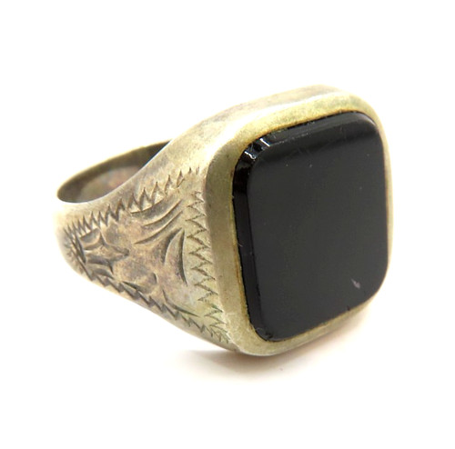 Art deco ring - deco, 835er