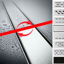 DUSCHRINNE 2in1 FLACH 54mm