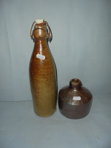 28141 alte tonflasche 1900 - 28141,