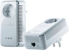 2 x Devolo dLAN 200 AVplus Einzeladapter  weiß Powerline