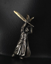 Anhänger Silber Sterling Elb Schwert Fantasy 3D  - markant & besonders Elf