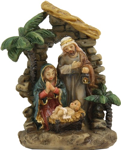 Krippenfiguren heilige familie - krippenfiguren,