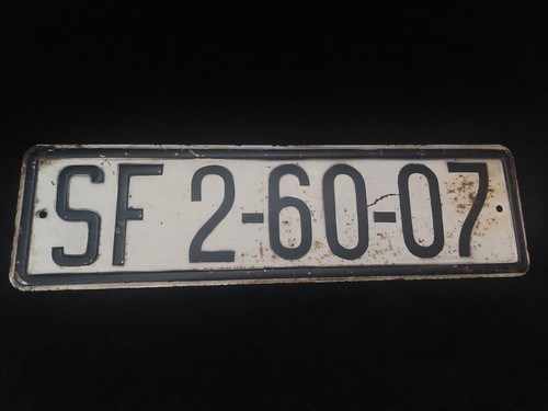 Kfz kennzeichen nummernschild - kfz,